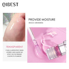 QIBEST Moisturizer Plumper Lip Gloss Long Lasting Transparent Lipgloss Base Watery Luster Glossy Lip Tint Waterproof Lips Makeup