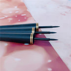Makeup Black Liquid Eyeliner No Smudging No Makeup Waterproof And Sweat-proof Soft Make up Eye liner Superfine Eyes Liner