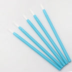 100 pcs Disposable Nylon Fiber Lip Brush Lipstick Wands Clean Applicator lip Gloss Brushes portable Cosmetic women Makeup Tools