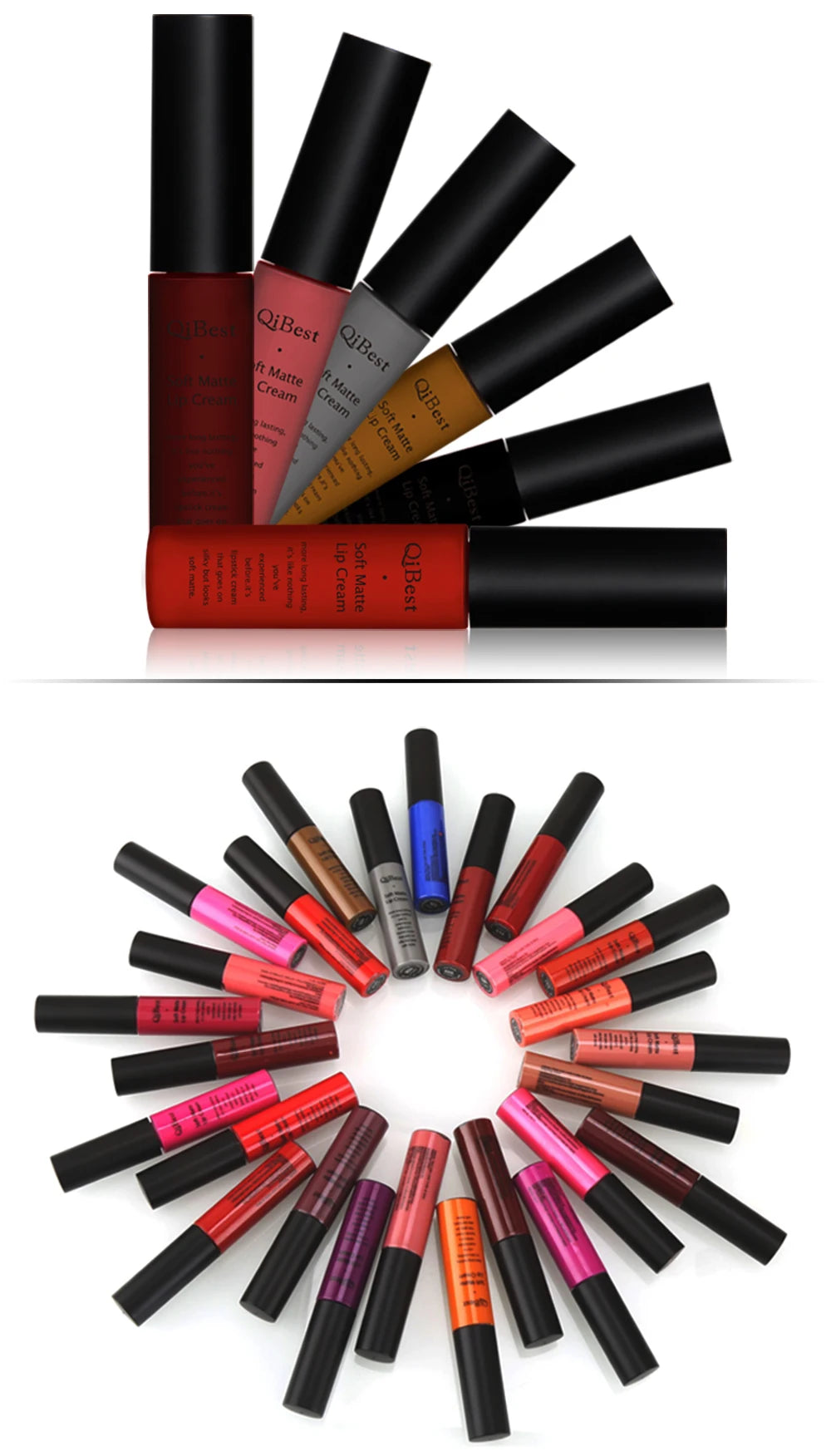 Hot Velvet Matte Nude Lip Gloss Sexy Long Lasting Non-stick Cup Nude Red Liquid Lipstick Waterproof Make-up for Women Cosmetic