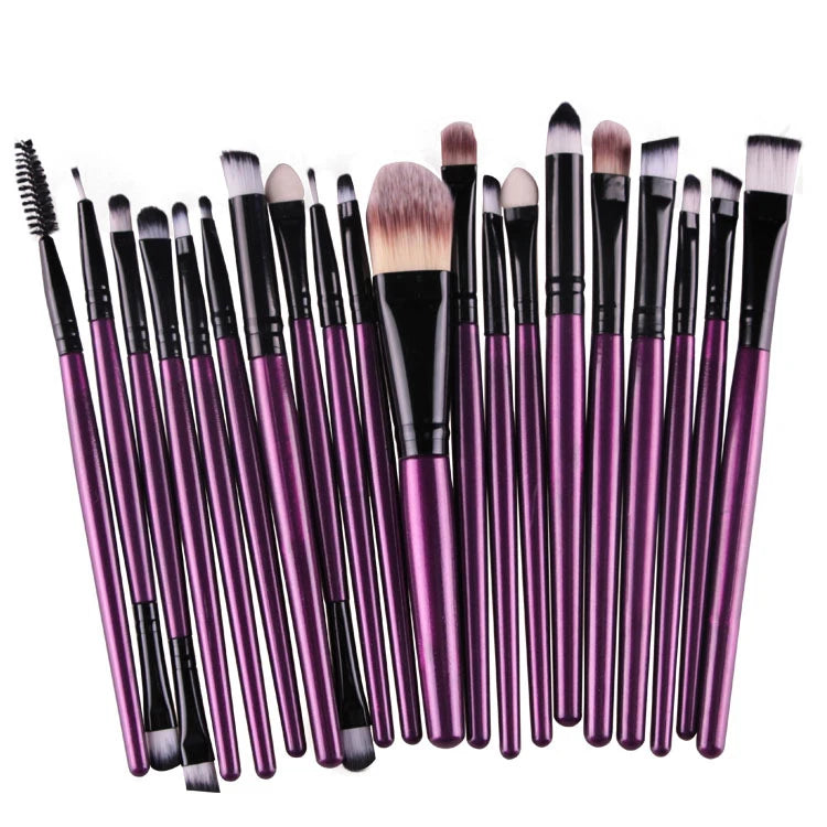 20Pcs Makeup Brush Set Cosmetic Powder Eye Shadow Eyeliner Foundation Blush Blend Beauty Woman Makeup Brushes Maquiagem