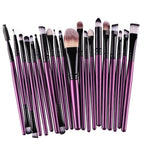 20Pcs Makeup Brush Set Cosmetic Powder Eye Shadow Eyeliner Foundation Blush Blend Beauty Woman Makeup Brushes Maquiagem