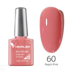 VENALISA Nail Gel Polish Semi Permanent Gellack Nail Art Salon 120 Color Glitter 7.5ml Soak off Organic UV LED Nail Gel Varnish
