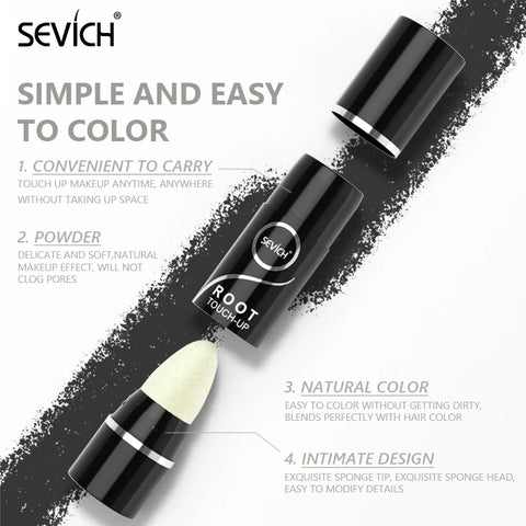 SEVICH 2.5g Hair Root Touch-Up Waterproof Hairline Shadow Hair Line Filling Pen Makeup Grey Hair Cover Up Tool Unisex