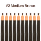 10pcs Eyebrow Pencil Women Makeup Tint Waterproof Hensi Cheap Pencil Black Brown Available Natural Beauty Cosmetics Wholesale