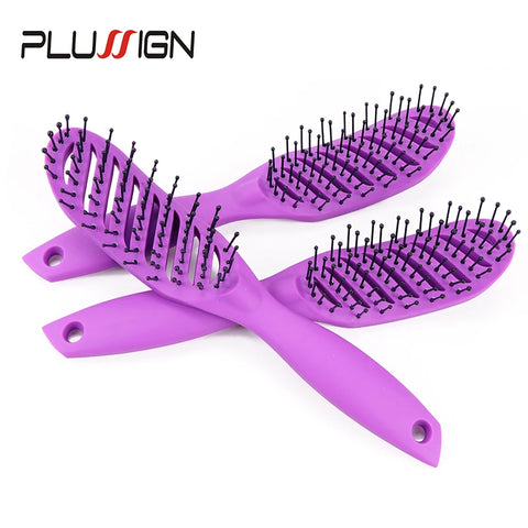 Wet Curly Detangle Hair Brush For Salon Hairdressing Styling Tools Vent Hairbrush Blow Dryer Hair Brush Factory Promotion
