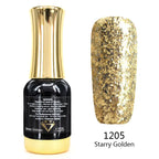 Venalisa 12ml Platinum Gel Nail Polish Super Shiny Effect Nail Gel Perfect Soak off UV&LED Nail Color Foil Chrome Gel Polish
