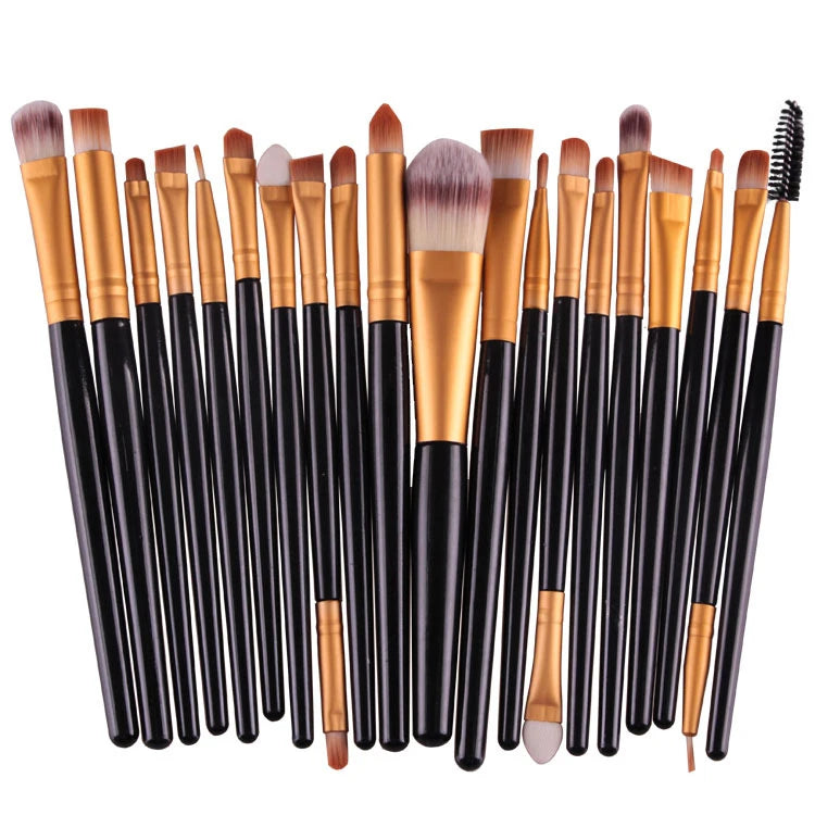 20Pcs Makeup Brush Set Cosmetic Powder Eye Shadow Eyeliner Foundation Blush Blend Beauty Woman Makeup Brushes Maquiagem