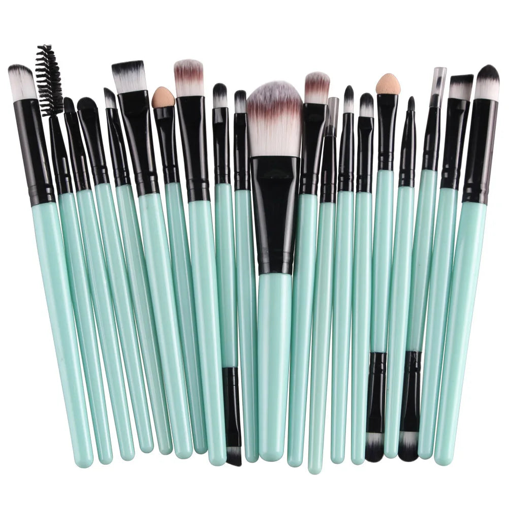 20Pcs Makeup Brush Set Cosmetic Powder Eye Shadow Eyeliner Foundation Blush Blend Beauty Woman Makeup Brushes Maquiagem