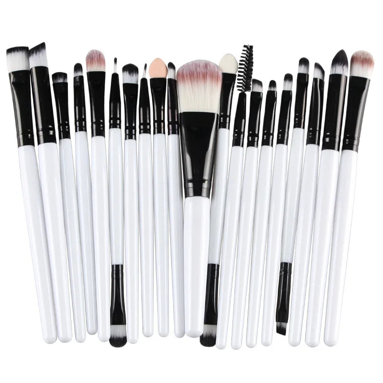 20Pcs Makeup Brush Set Cosmetic Powder Eye Shadow Eyeliner Foundation Blush Blend Beauty Woman Makeup Brushes Maquiagem