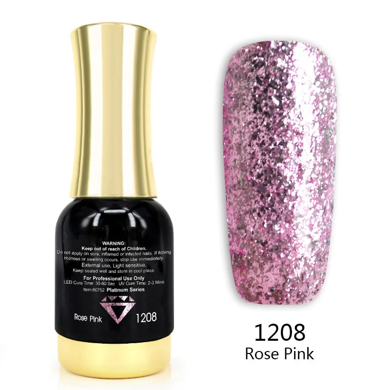 Venalisa TPO FREE Tempered Top Coat Nail Paint Gel Platinum Gel Polish Nail Soak Off UV LED Gel Polish Nail Lacquer Varnishes