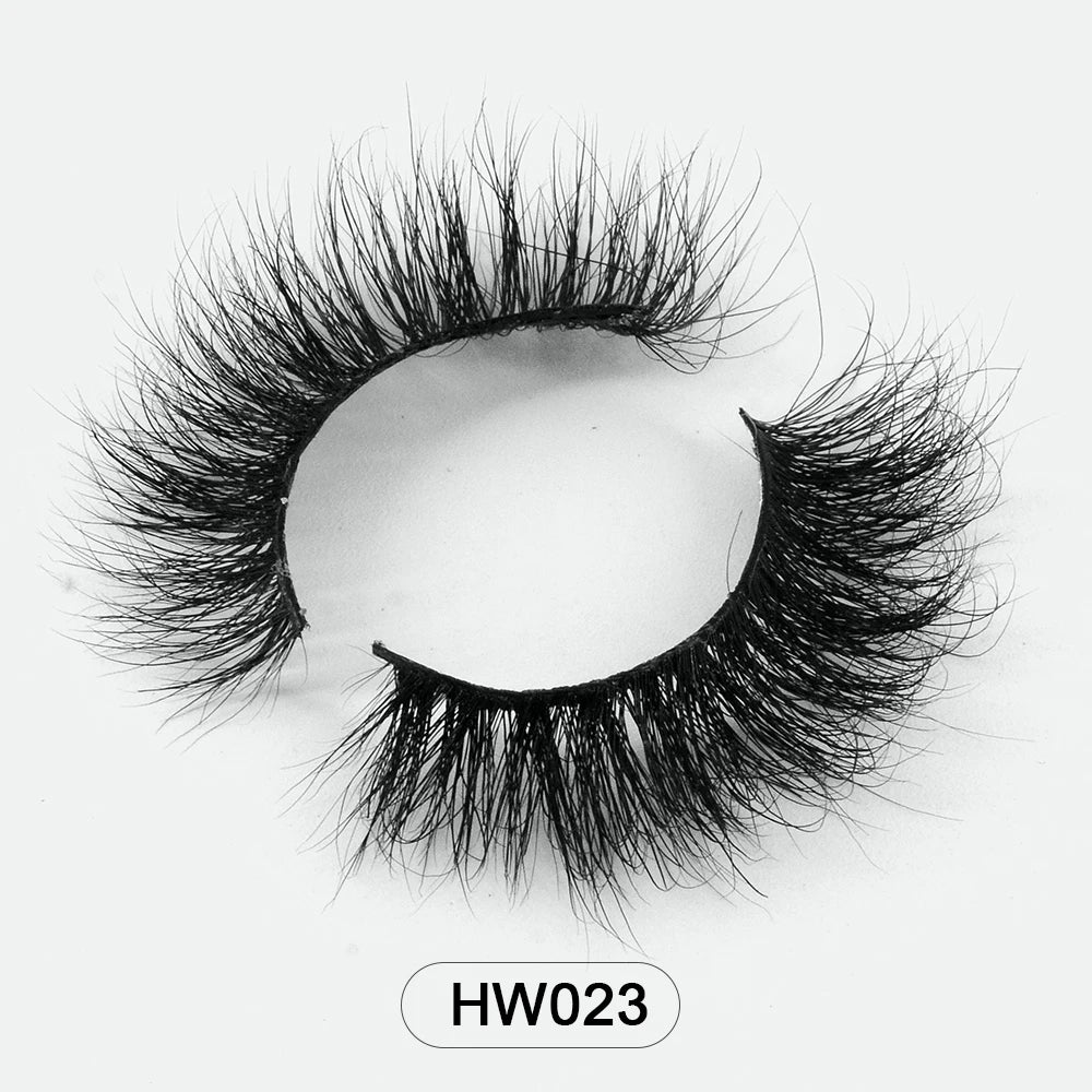 Dropshipping Wholesale Natural Wispy 3d Mink False Lashes Makeup Mink Fake Eyelashes With Soft Band Make-up For Women