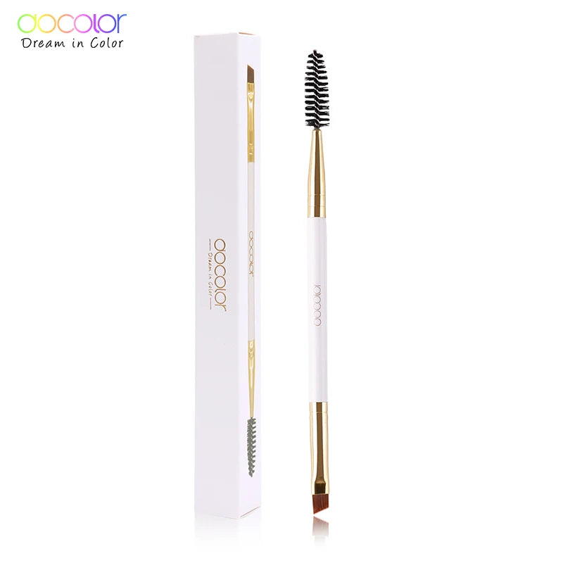 Docolor  Eyebrow Brush+Eyebrow Comb Beauty Eyebrow Brush Professional Makeup Brushes For Eye Brow Brush Eye Blending Brush