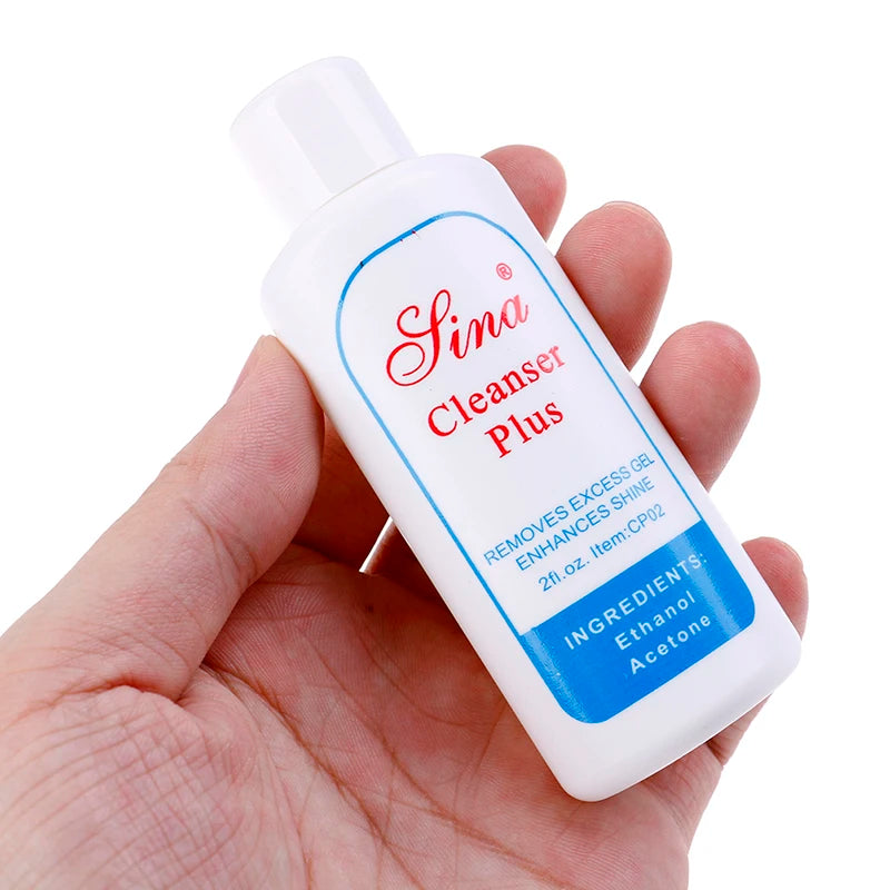 Liquid Surface Sticky Degreaser For Nail UV Gel Polish Excess Remover 60ML Cleanser Plus Layer Residue Nail Art Acrylic Clean