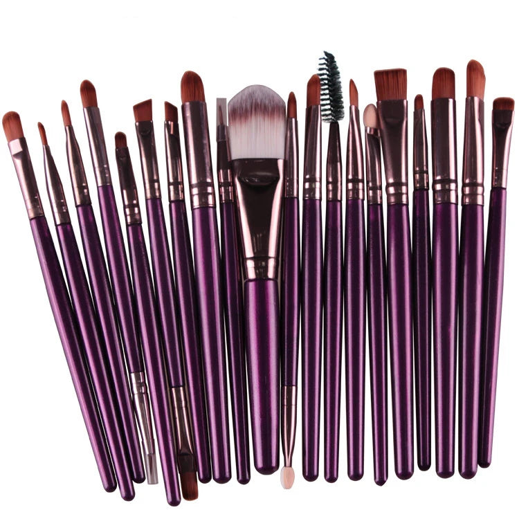 20Pcs Makeup Brush Set Cosmetic Powder Eye Shadow Eyeliner Foundation Blush Blend Beauty Woman Makeup Brushes Maquiagem