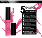 Hot Velvet Matte Nude Lip Gloss Sexy Long Lasting Non-stick Cup Nude Red Liquid Lipstick Waterproof Make-up for Women Cosmetic