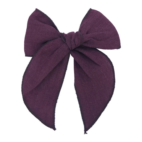 Velvet Fable Bow Hair Clips Baby Girls Women Large Sailor Bow Hair Accessories for Kids Christmas Hair Bow Barrettes