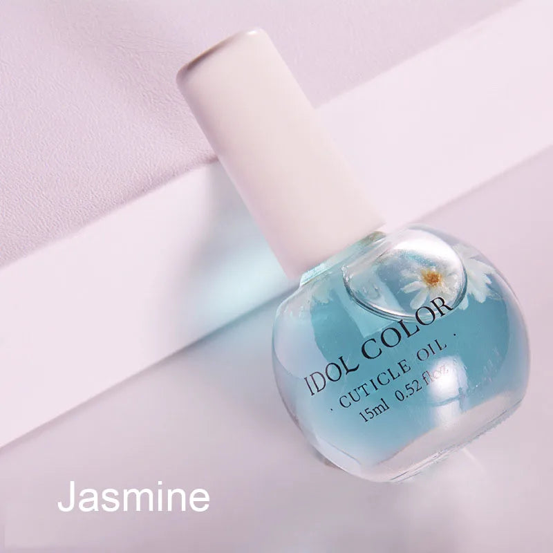 15(g/ml)Nail Care Nutrition Oil,Cuticle Oil Floral Fragrance Finger-Edge Moist Nutritional Agents Pens Cuticle Revitalizer Oil