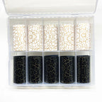 10 Rolls Leopard Print Nail Foils Transfer Paper Amber Nail Art Stickers Snake Skin Manicure Set Decal Animal Nails Decoration