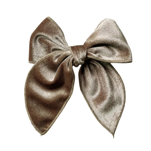 Velvet Fable Bow Hair Clips Baby Girls Women Large Sailor Bow Hair Accessories for Kids Christmas Hair Bow Barrettes