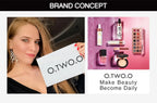 O.TWO.O Eyeliner Stamp Black Liquid Eyeliner Pen Waterproof Fast Dry Double-ended Eye Liner Pencil Make-up for Women Cosmetics