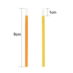 100 pcs Disposable Nylon Fiber Lip Brush Lipstick Wands Clean Applicator lip Gloss Brushes portable Cosmetic women Makeup Tools