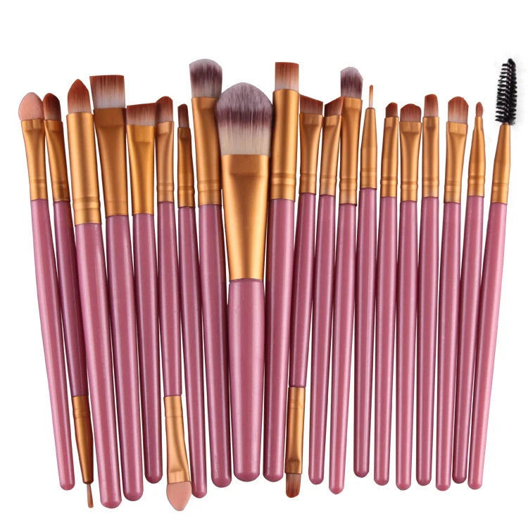 20Pcs Makeup Brush Set Cosmetic Powder Eye Shadow Eyeliner Foundation Blush Blend Beauty Woman Makeup Brushes Maquiagem
