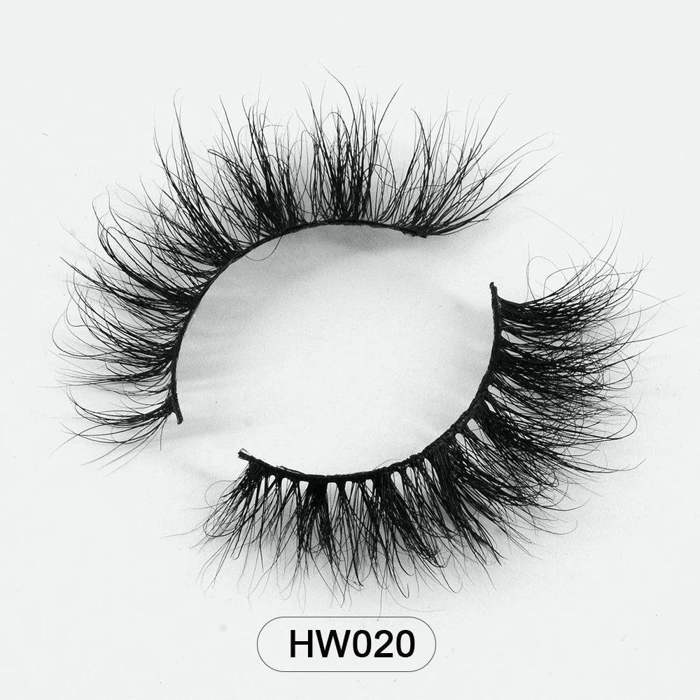 Dropshipping Wholesale Natural Wispy 3d Mink False Lashes Makeup Mink Fake Eyelashes With Soft Band Make-up For Women