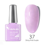 VENALISA Nail Gel Polish Semi Permanent Gellack Nail Art Salon 120 Color Glitter 7.5ml Soak off Organic UV LED Nail Gel Varnish