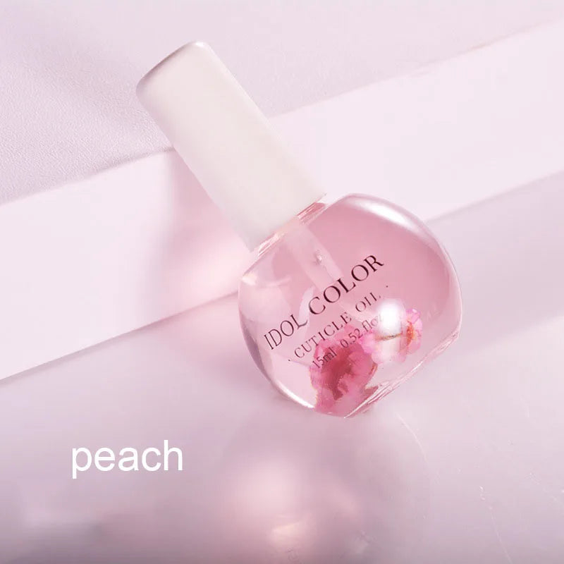 15(g/ml)Nail Care Nutrition Oil,Cuticle Oil Floral Fragrance Finger-Edge Moist Nutritional Agents Pens Cuticle Revitalizer Oil