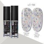 LILYCUTE 5ML Metallic Painting Liner Gel Nail Polish Super Bright Gold Silver Mirror Drawing Gel Semi Permanent Line French Nail