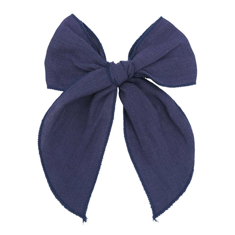 Velvet Fable Bow Hair Clips Baby Girls Women Large Sailor Bow Hair Accessories for Kids Christmas Hair Bow Barrettes