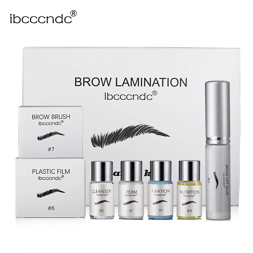 Professional 5ml Brow Lamination Perming Lotion Eye Brow Lifting Kit Semi-Permanent Brows Setting Keratin Salon Home Use