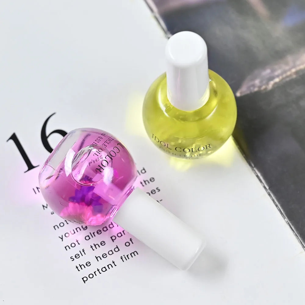 15(g/ml)Nail Care Nutrition Oil,Cuticle Oil Floral Fragrance Finger-Edge Moist Nutritional Agents Pens Cuticle Revitalizer Oil