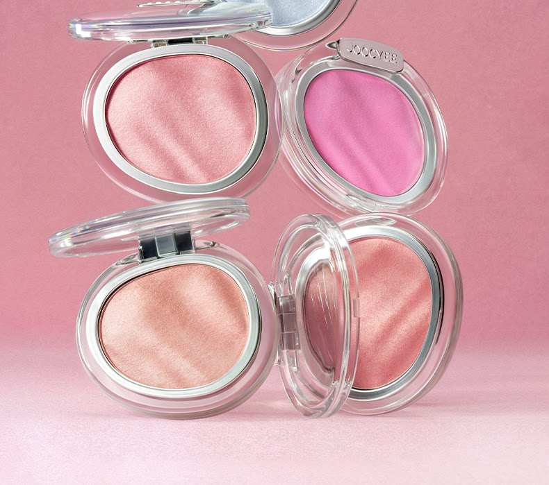 JOOCYEE Highlighter Blush Shimmer Stain Long-lasting Natural-looking Easy to apply Original Makeup Cosmetics