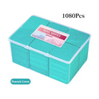 Lint-Free Nail Polish Remover Cotton Wipes UV Gel Tips Remover Cleaner Paper Pad Nails Polish Art Cleaning Manicure Tools