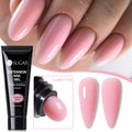 UR SUGAR Milky White Clear Pink Color 15ml Jelly Extension Nail Gel Polish Soak Off UV LED Gel Varnish Manicure Tips Tools