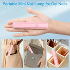 Portable Handheld Mini Nail Lamp For All Gel Polish Quick Dry USB Nail Dryer Machine UV LED Nail Lamp Mini Flashlight Pen