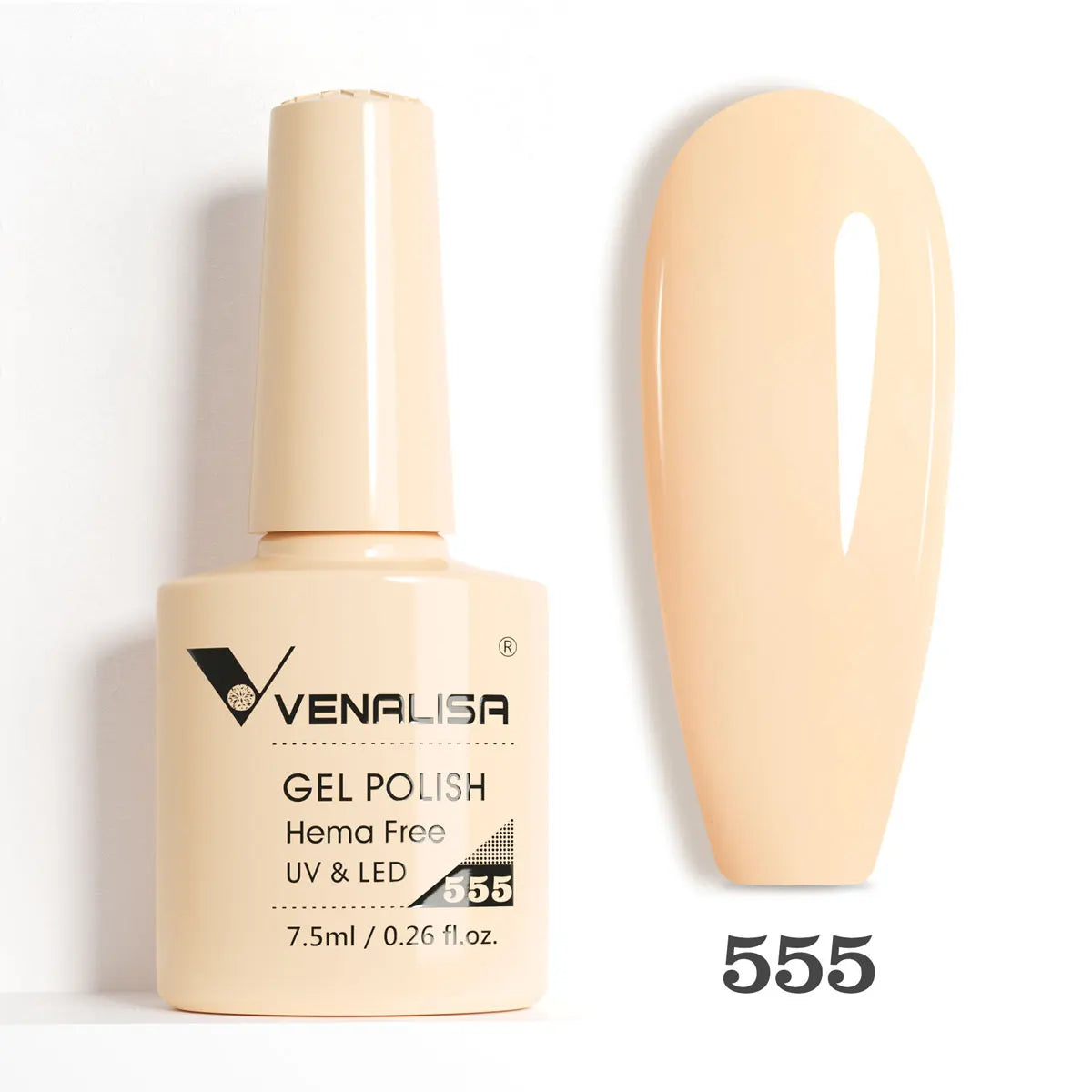 Venalisa VIP5 Nail Gel Polish HEMA/TPO FREE Full Coverage Beautiful Semi Permanent Soak Off UV LED Gel Nail Polish Gel Lacquer