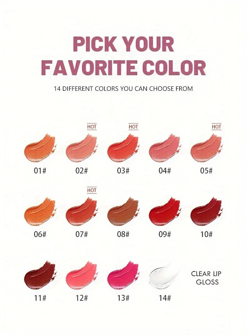 Luxury Matte Liquid Lipstick, Long Lasting Waterproof Velvet Lip Color, Smooth Lightweight Fog Matte Finis