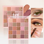 25 Colors Eyeshadow Palette High Gloss Cement Grey Rose Brown Color Tone Matte Glitter Daily Makeup Dry Rose Eyeshadow For Music