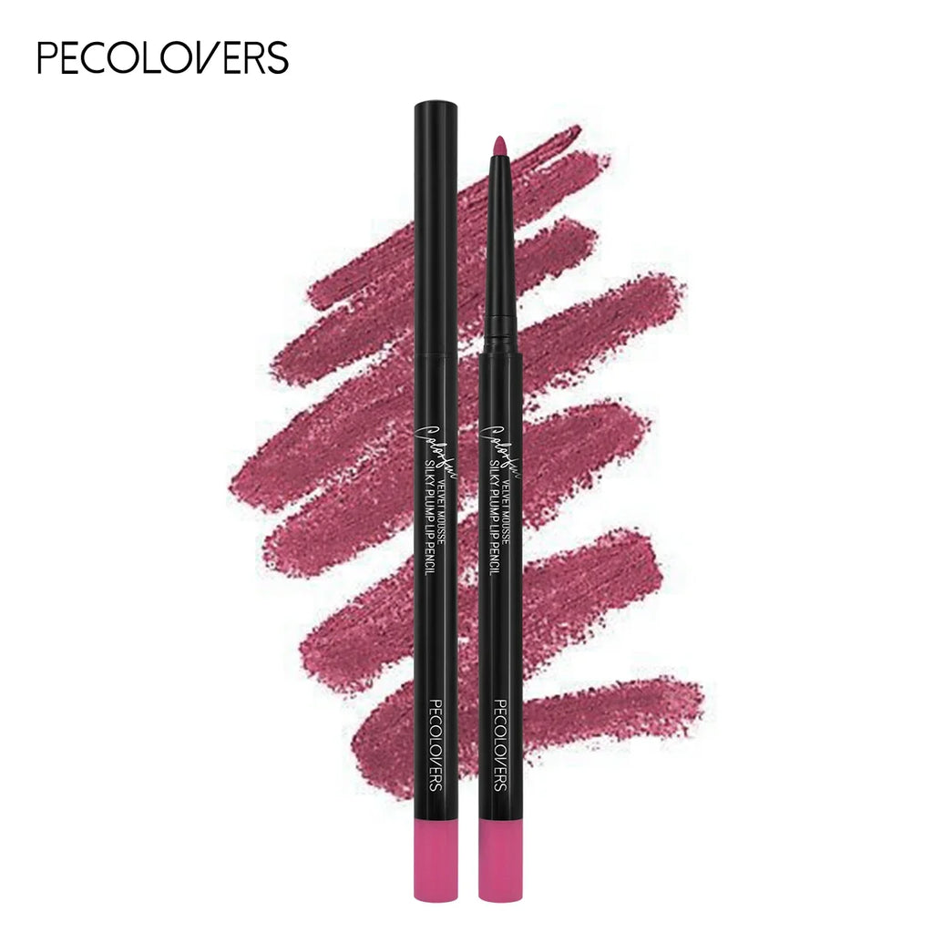Nude Matte Lip Liner Pencil Lipstick Tint Makeup Waterproof Lasting Non-stick Lipstick Lip Liner Cosmetic
