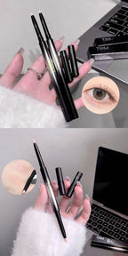 Ultra-fine Gel Eyeliner Pencil Pink Apricot Under Eye Liner Pen Waterproof Matte Aegyosal Lying Silkworm Quick Drying Eye Makeup