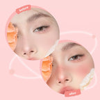Double-ended Blush Stick Soft Face Brightening Contouring Shadow Blusher Powder Peach Pink Cheek Tint Korean Makeup Cosmetics