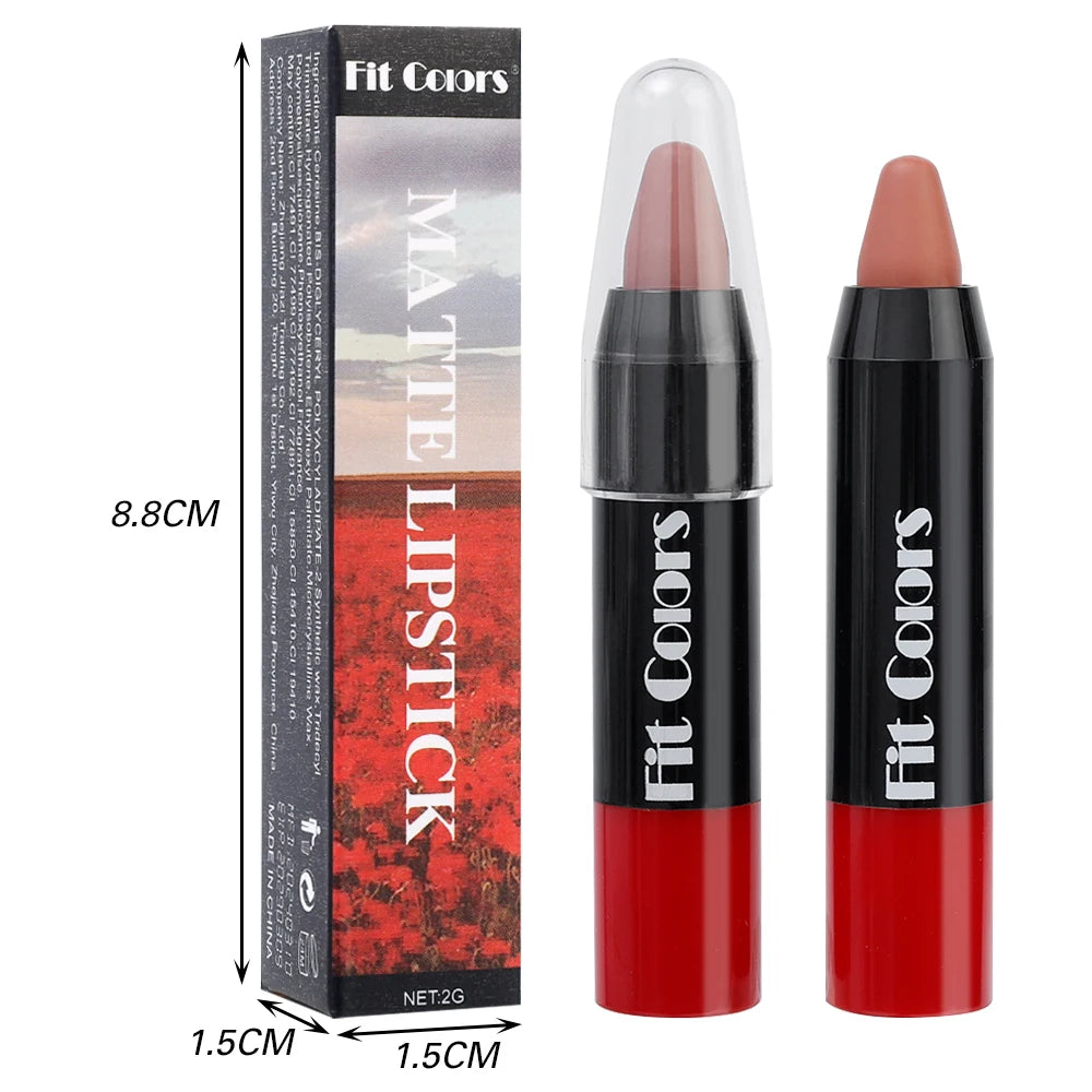 Moisturizing Lip Liner Pencil Lasting Waterproof Outline Lips Shape Nude Brown Lip Pen Matte Crayon Lipstick Lip Makeup Cosmetic