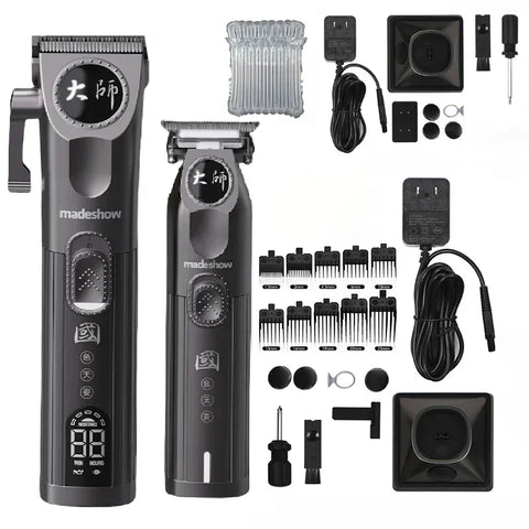 M8F MADESHOW Hair Clippers for Men,Barber Clippers Set,Mens Cordless wireless Hair Clipper for Barbers Haircut Kit Fade