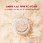 Setting Powder long-Lasting Matte Pink Finish Oil Control Makeup Fixation Removal Pore Modification Setting Cosmetics one size