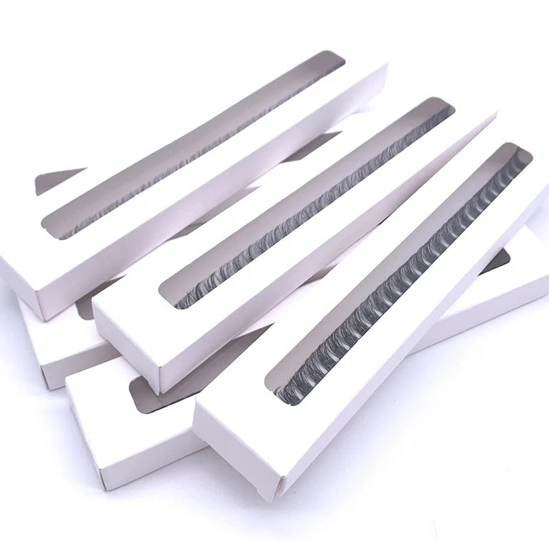YGirlash DIY Handmade Eyelash Extension Segmented Lashes Dramatic Lash Bundles Soft Ribbon Strip Eyelashes Makeup Lashes