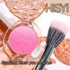 HISYI cute, pop, gradient blush, matte, delicate, daily nude makeup, brightens the color, naturally whitens students