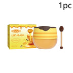 Honey Lip Mask, Moisturizing & Exfoliating Lip Care, Overnight Treatment for Soft Smooth Lip